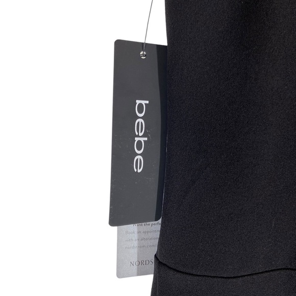 Bebe Black Choker Neck Jumpsuit New W/Tags - Picture 9 of 10